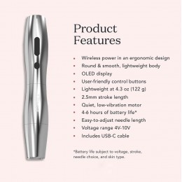 MAST P20 Silver - WIRELESS TATTOO MACHINE