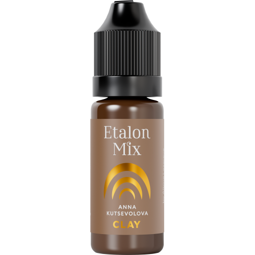 Etalon Mix "CLAY" or Haistrokes by Anna Kutsevolova - 10ml - FOR BROWS