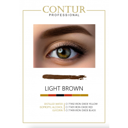 Contur "Light Brown" - 10ml - FOR BROWS