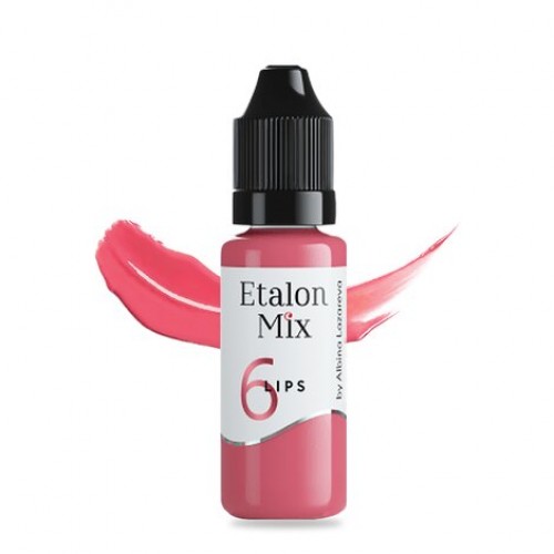 Etalon Mix №6 "DUSTY ROSE" - 15ml - FOR LIPS