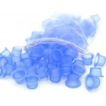 Silicone Ink Cups, disposable, blue - Size M - 10pcs