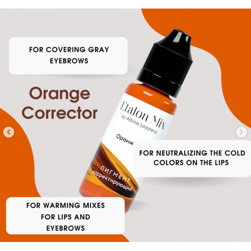 Etalon Mix "ORANGE" Corrector - 15ml - UNIVERSAL