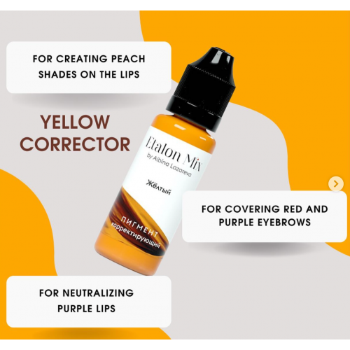 Etalon Mix "YELLOW" Corrector - 15ml - UNIVERSAL