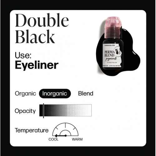 Perma Blend "Double Black"- 15ml - FOR EYELIDS