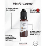 Etalon Mix Hybrid №3 "COGNAC" - 15ml - FOR BROWS