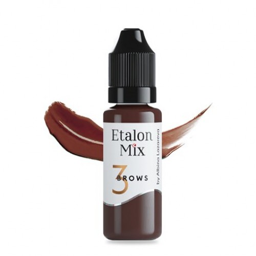Etalon Mix Hybrid №3 "COGNAC" - 15ml - FOR BROWS