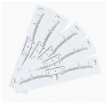 Disposable Eyebrow Ruler Sticker - 1 pcs - FOR SKETCH
