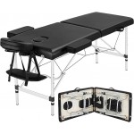 Professional Adjustable Folding Bed - 95*21*77см  - Black