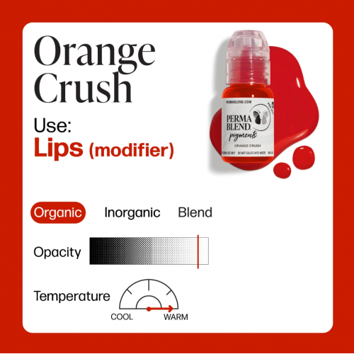 Perma Blend "Orange Crush" - 15ml - FOR LIPS