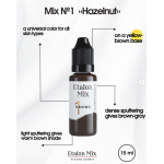 Etalon Mix Hybrid №1 "HAZELNUT" - 15ml - FOR BROWS