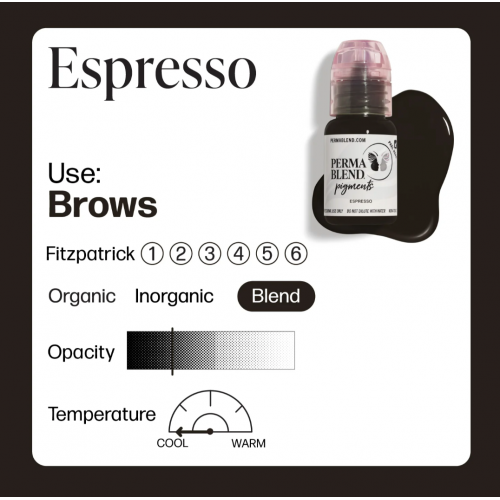 Perma Blend "Espresso" - 15ml - FOR BROWS