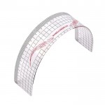 Plastic ruler for eyebrows measuring - Flat - FOR SKETCH