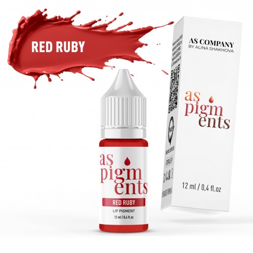 AS "Red ruby" - 12ml - FOR LIPS