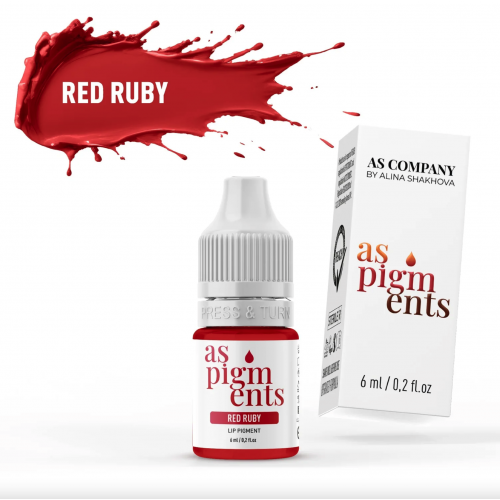 AS "Red ruby" - 6ml - FOR LIPS
