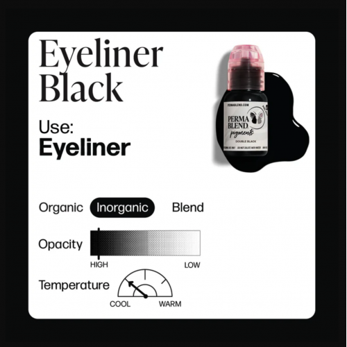 Perma Blend "Eyeliner Black"- 15ml - FOR EYELIDS