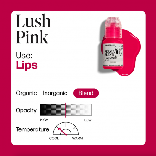 Perma Blend "Lush Pink" - 15ml - FOR LIPS