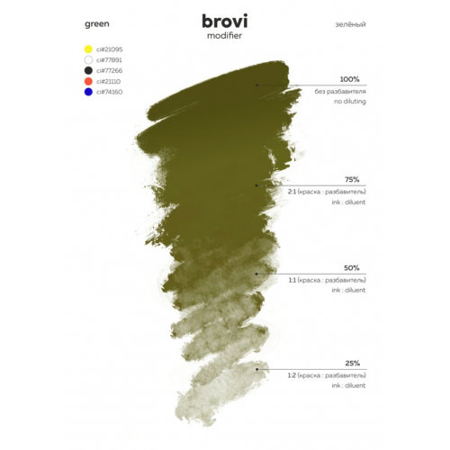 BROVI "Green"- 10ml - CORRECTOR