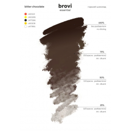 BROVI "Bitter Chocolate" - 15ml - FOR BROWS 