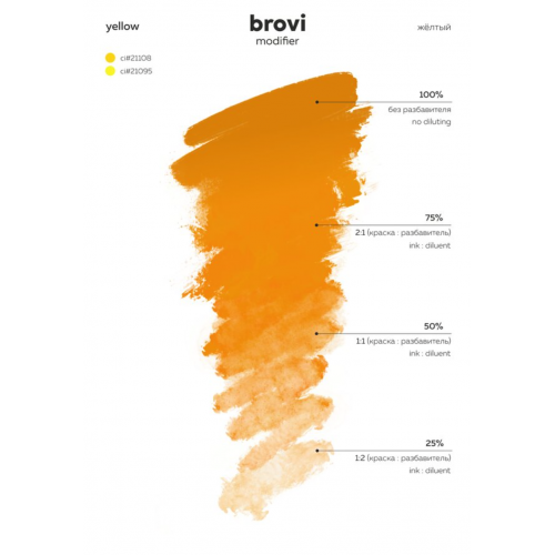 BROVI "Yellow" - 10ml - CORRECTOR/MODIFIER