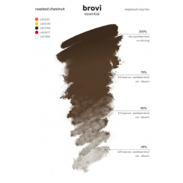 BROVI "Roasted chestnut" - 15ml - FOR BROWS